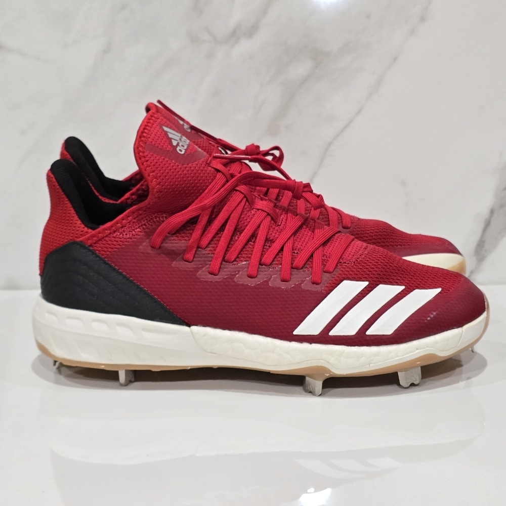 Adidas | Icon 4 Cleat - Men's Baseball 14 Power Red/Cloud White/Carbon Size 10.5